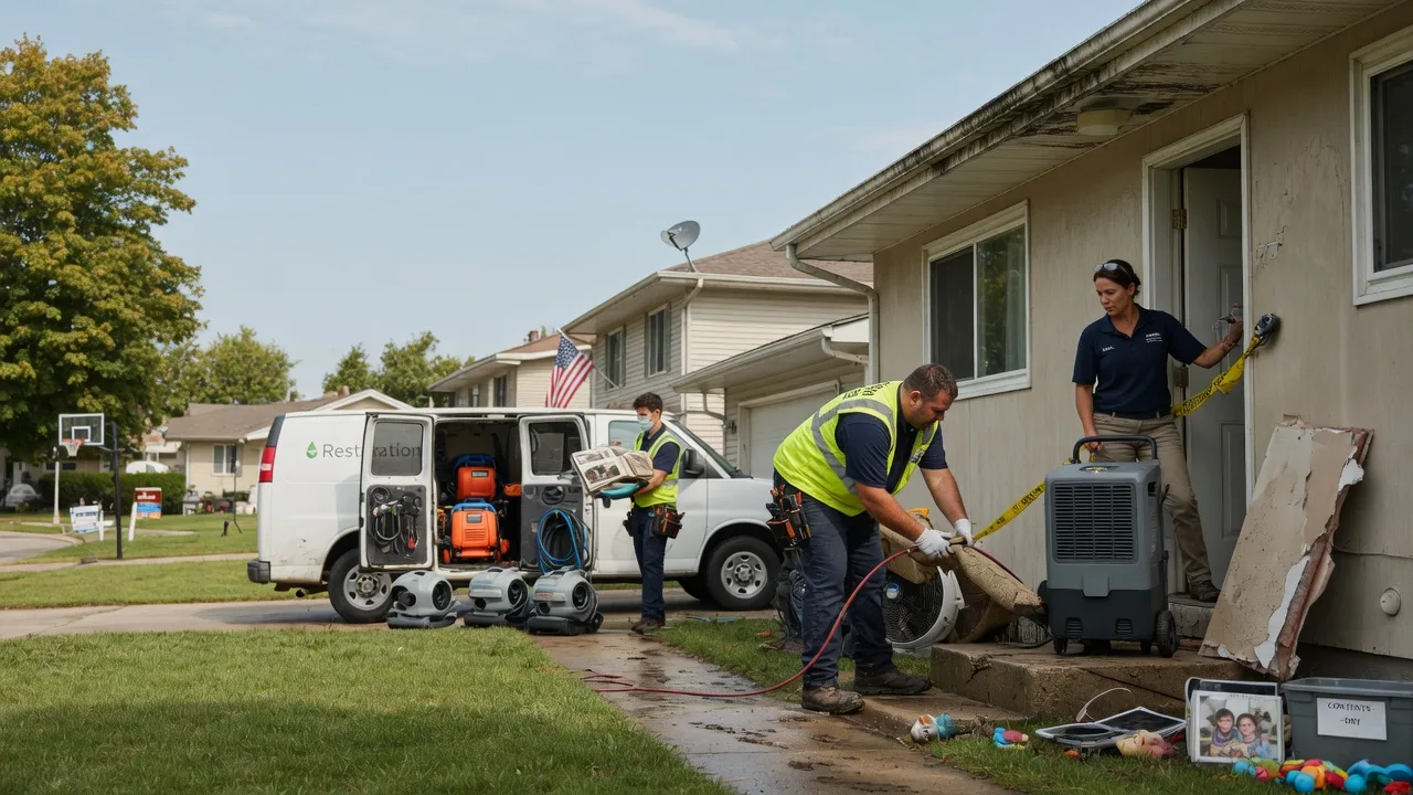 Water Damage Restoration in South Dakota near me
